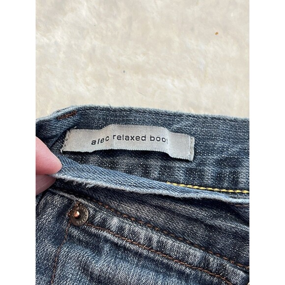 Paper Denim & Cloth Womens Denim Blue Jeans Alec Relaxed Boot Jeans Size 30 - Picture 6 of 12